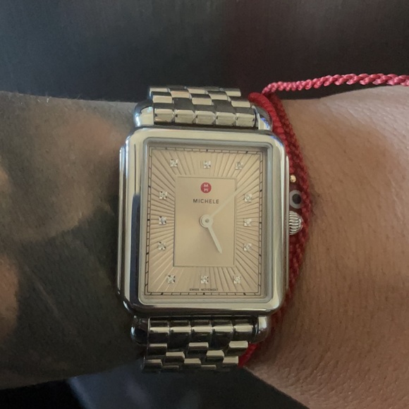 Michele deco lol diamond bracelet watch - Picture 6 of 6